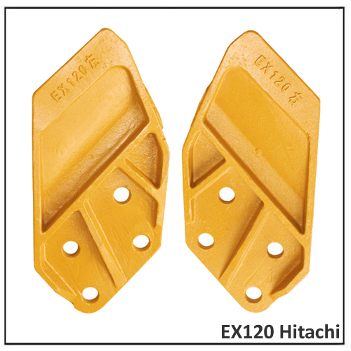 Cortador lateral de protección de borde de cucharón para miniexcavadora EX120